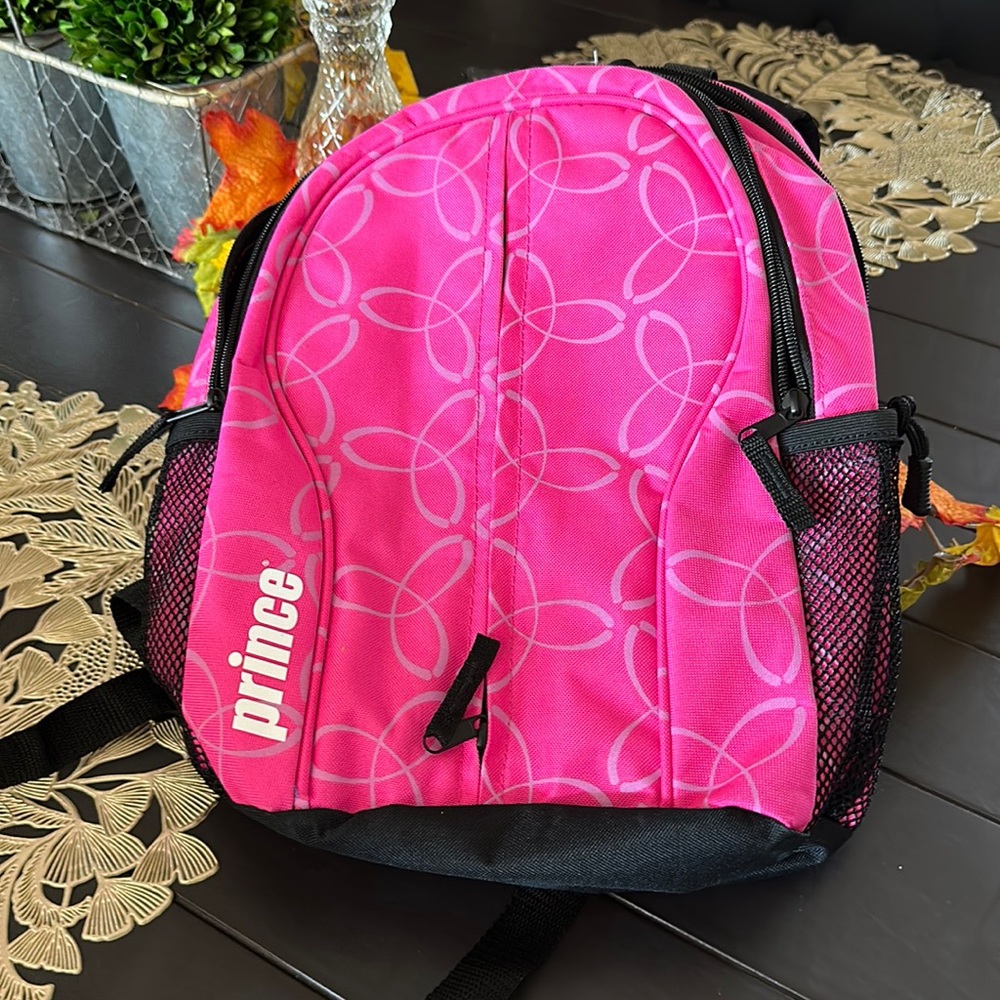 Prince Bright Pink Backpack Like New